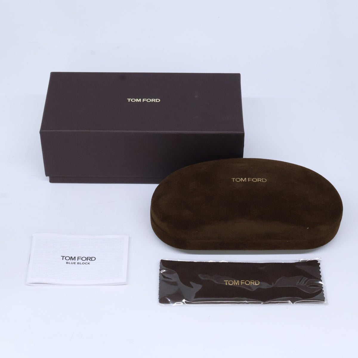 TOM FORD トムフォード 【新品未使用】TF5997-K-B ECO 001 ブルーライトカットレンズ ウェリントンシェイプ アイウェア 眼鏡