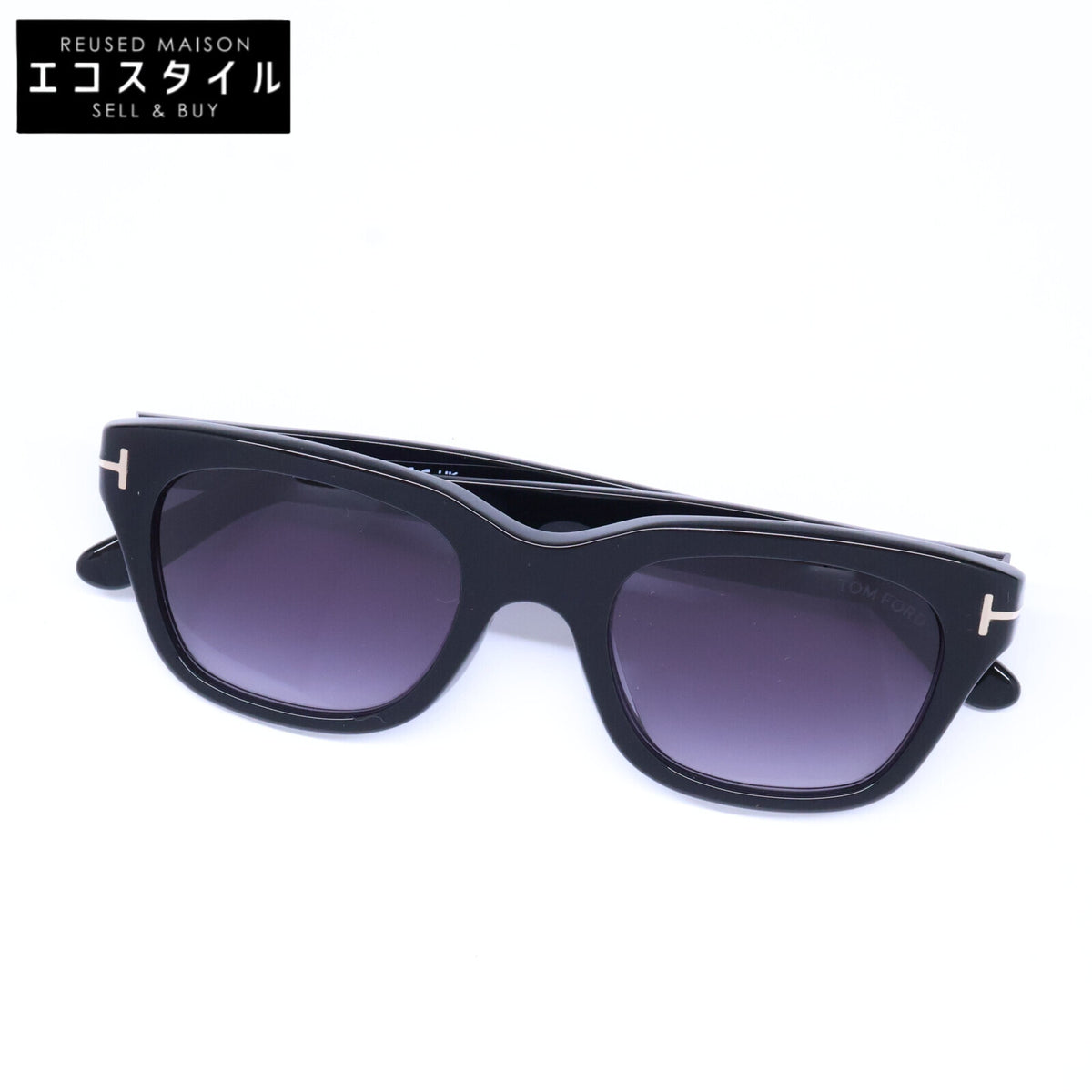 TOM FORD トムフォード TF237-F 01B Snowdon スノードン アジアンフィット ウェリントンシェイプ サングラス