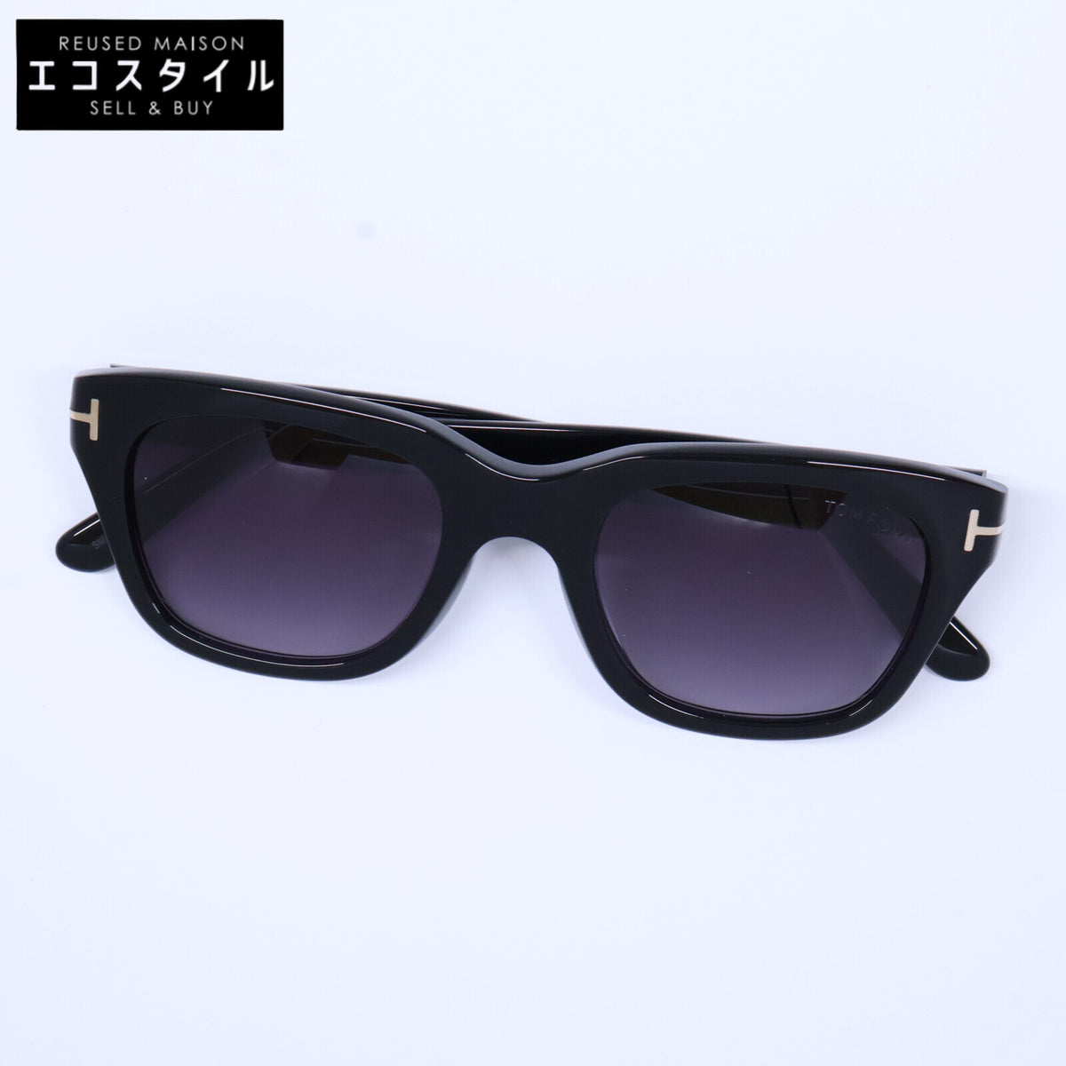 TOM FORD トムフォード 【新品未使用】TF237-F 01B Snowdon スノードン アジアンフィット ウェリントンシェイプ サングラス