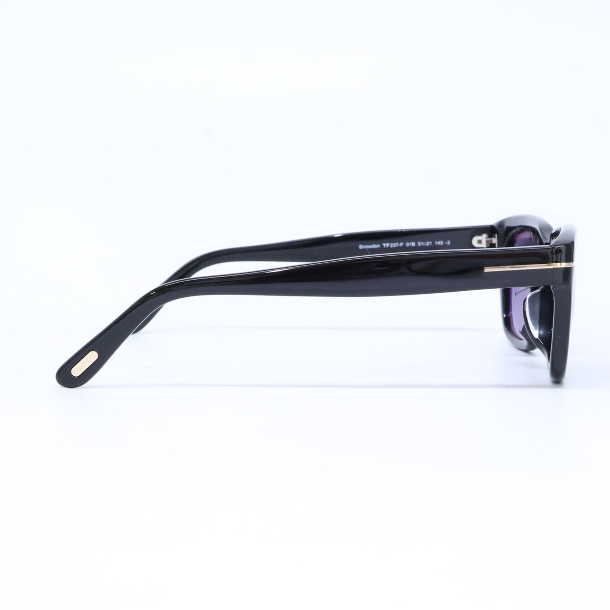 TOM FORD トムフォード 【新品未使用】TF237-F 01B Snowdon スノードン アジアンフィット ウェリントンシェイプ サングラス