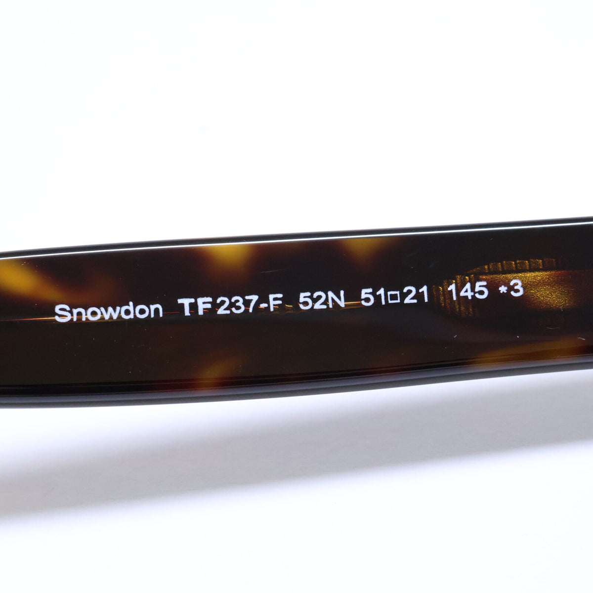 TOM FORD トムフォード 【新品未使用】TF237-F 52N Snowdon スノードン アジアンフィット ウェリントンシェイプ サングラス