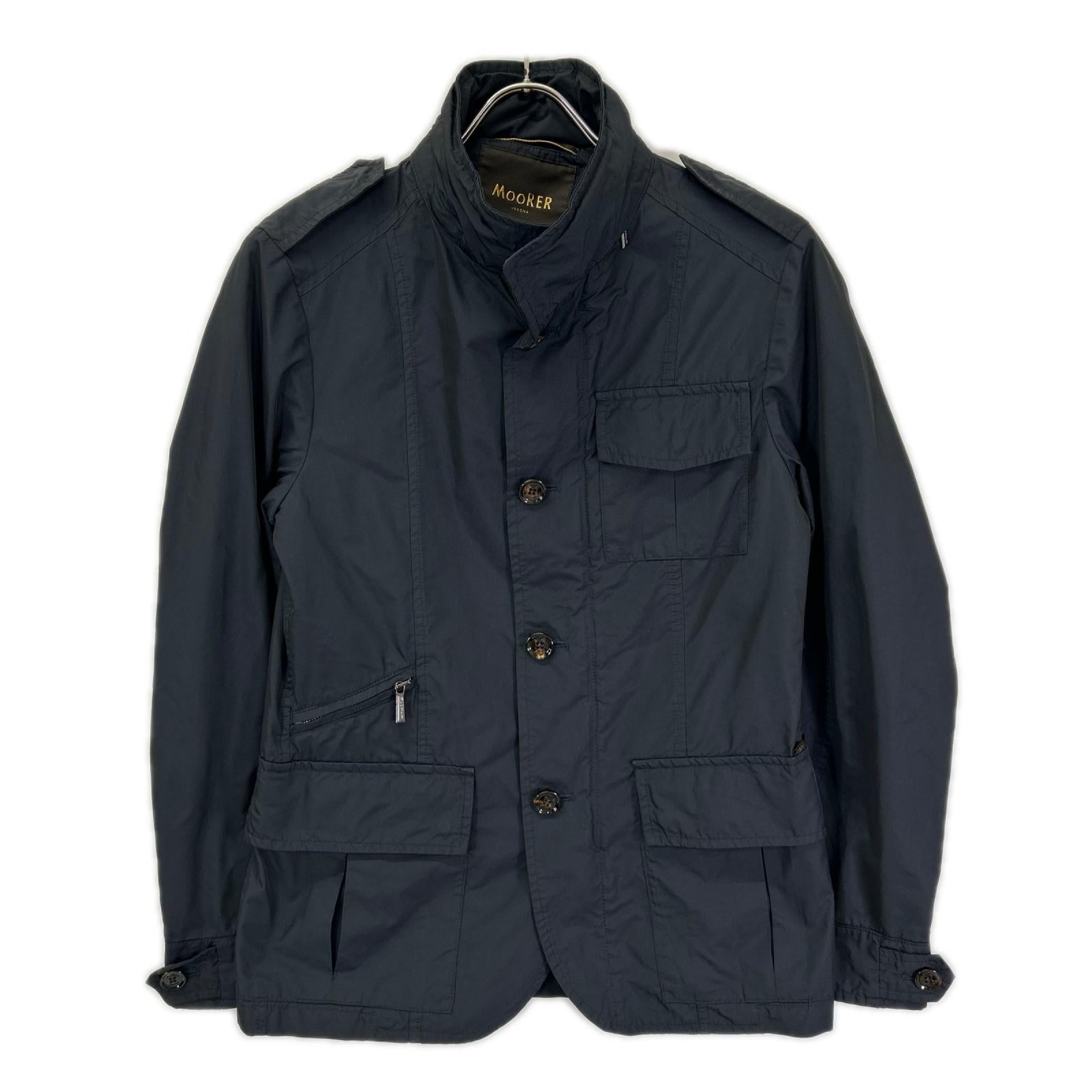 MOORER ムーレー ネイビー PORTO-KM ナイロン フィールドジャケット ジャケット