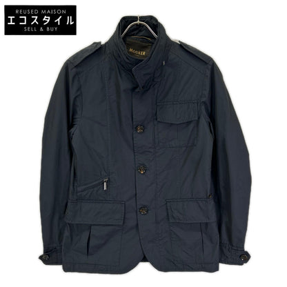 MOORER ムーレー ネイビー PORTO-KM ナイロン フィールドジャケット ジャケット