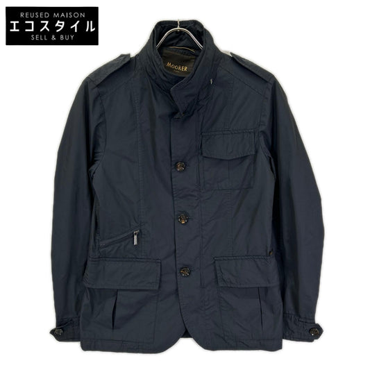 MOORER ムーレー ネイビー PORTO-KM ナイロン フィールドジャケット ジャケット