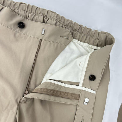 LARDINI ラルディーニ JY031AQ ベージュ ナイロン ストレッチ 3Bシングルジャケット/パンツ 2Pスーツセットアップ スーツ セットアップ