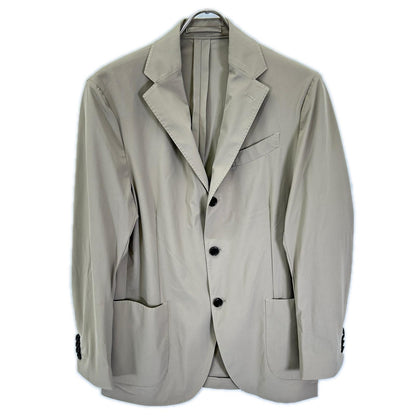 LARDINI ラルディーニ JY031AQ ベージュ ナイロン ストレッチ 3Bシングルジャケット/パンツ 2Pスーツセットアップ スーツ セットアップ