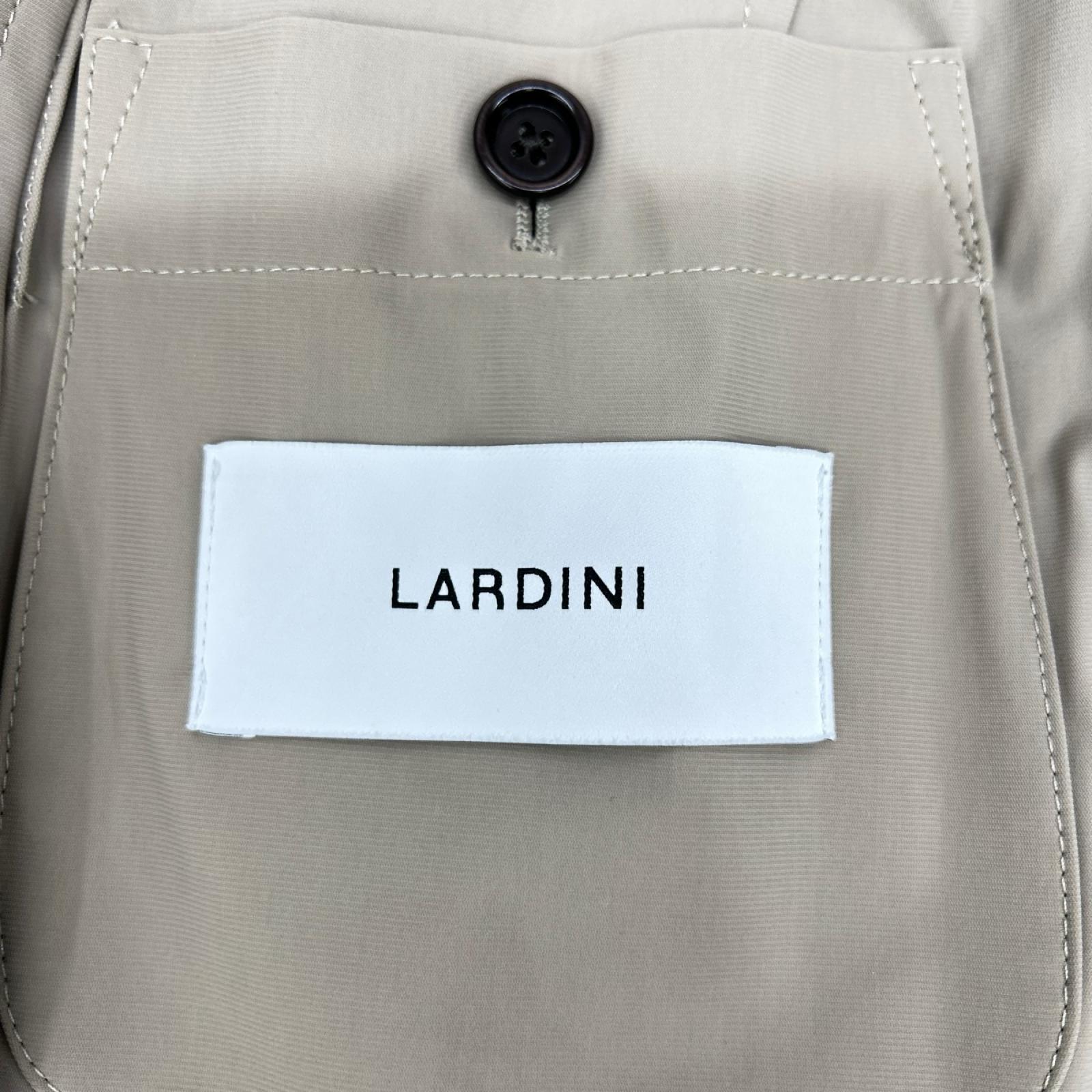 LARDINI ラルディーニ JY031AQ ベージュ ナイロン ストレッチ 3Bシングルジャケット/パンツ 2Pスーツセットアップ スーツ セットアップ