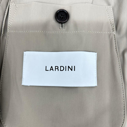 LARDINI ラルディーニ JY031AQ ベージュ ナイロン ストレッチ 3Bシングルジャケット/パンツ 2Pスーツセットアップ スーツ セットアップ
