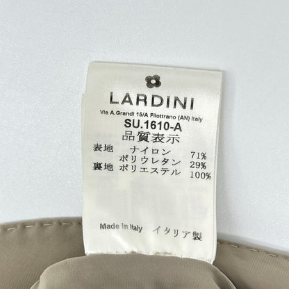 LARDINI ラルディーニ JY031AQ ベージュ ナイロン ストレッチ 3Bシングルジャケット/パンツ 2Pスーツセットアップ スーツ セットアップ