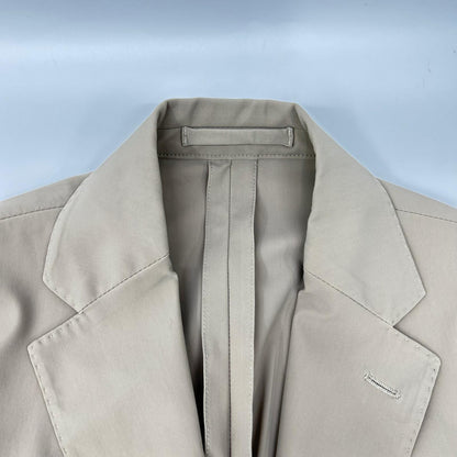 LARDINI ラルディーニ JY031AQ ベージュ ナイロン ストレッチ 3Bシングルジャケット/パンツ 2Pスーツセットアップ スーツ セットアップ