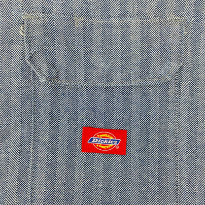 Dickies ディッキーズ 90's ライトブルー ヘリンボーン ストライプ no club lone wolf オールインワン デニム オーバーオール オールインワン