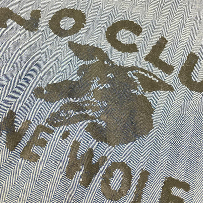 Dickies ディッキーズ 90's ライトブルー ヘリンボーン ストライプ no club lone wolf オールインワン デニム オーバーオール オールインワン