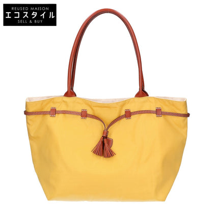 Felisi フェリージ 【美品】17/54/DS+OS ナイロン/レザー タッセル ハンドバッグ