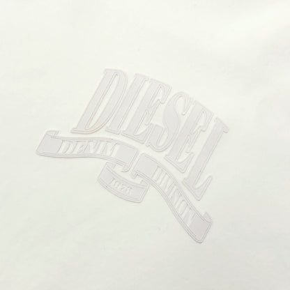 DIESEL ディーゼル T-MADJUST-K1 ホワイト トーナルカラーブランドロゴプリントTシャツ トップス