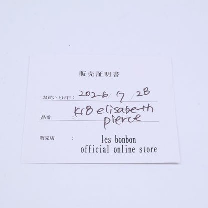 les bon bon ルボンボン 【美品】BOB535 K18 elisabeth pierce エリザベス ピアス