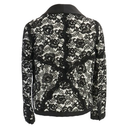 CHANEL シャネル 【国内正規】P47449W05443 ココマークボタン フラワーレース ジャケット ジャケット