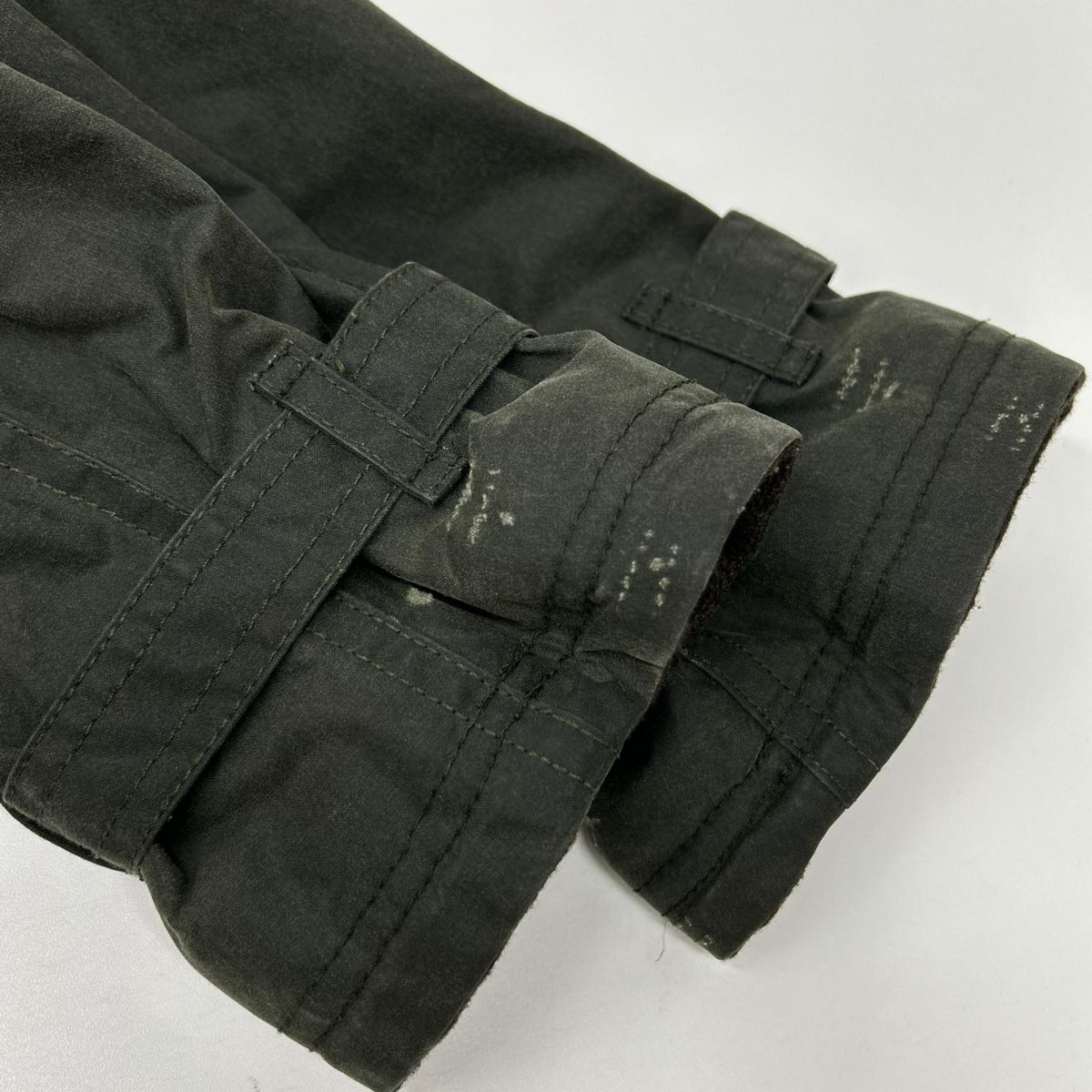 Barbour バブアー 08AW44 カーキ コットン ダブルボタン オイル トレンチコート コート
