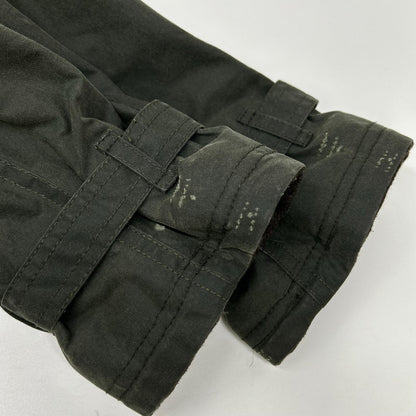 Barbour バブアー 08AW44 カーキ コットン ダブルボタン オイル トレンチコート コート