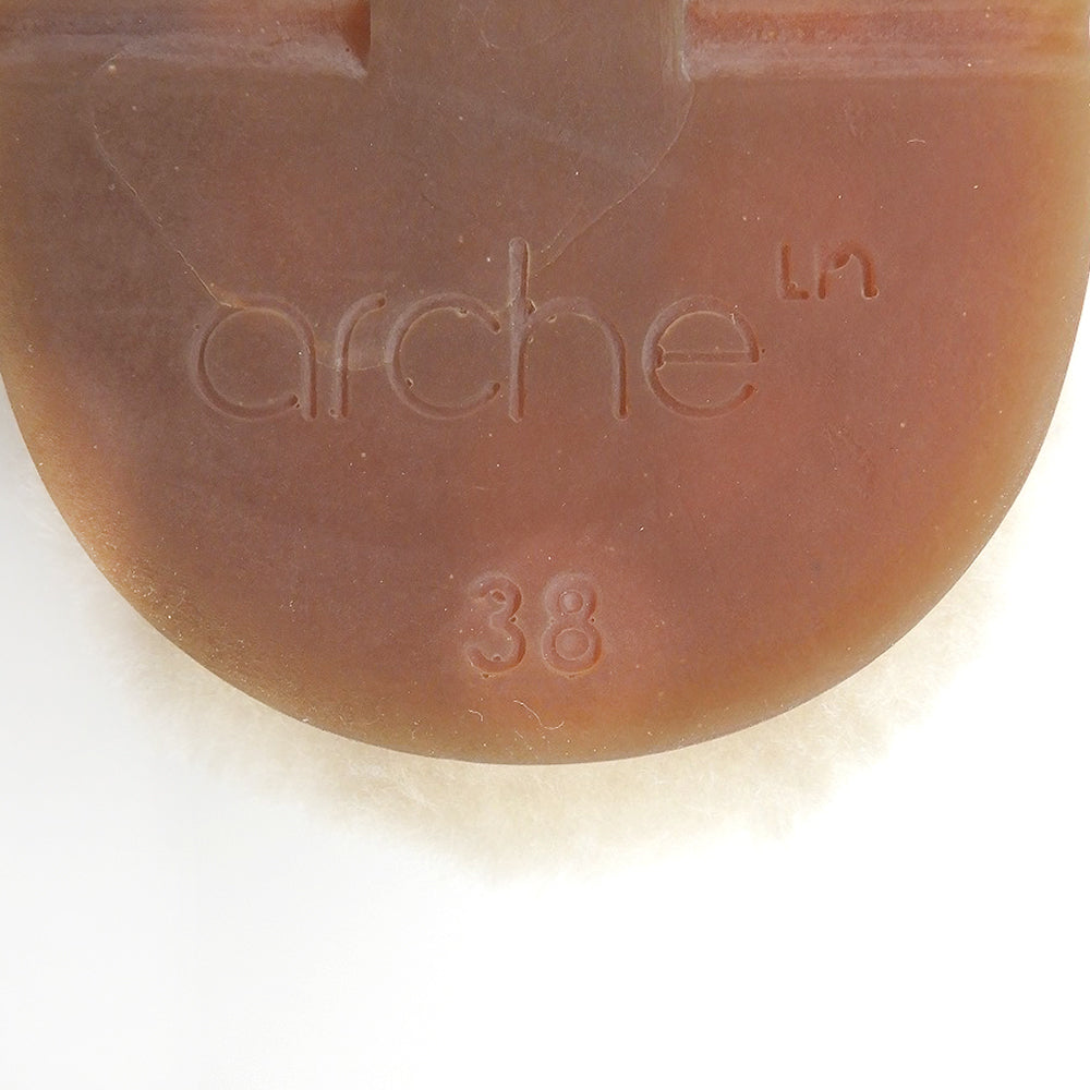 arche アルシュ 新品同様 BAOHME ムートンコンビ スリッポン シューズ レディース ベージュ 38 シューズ