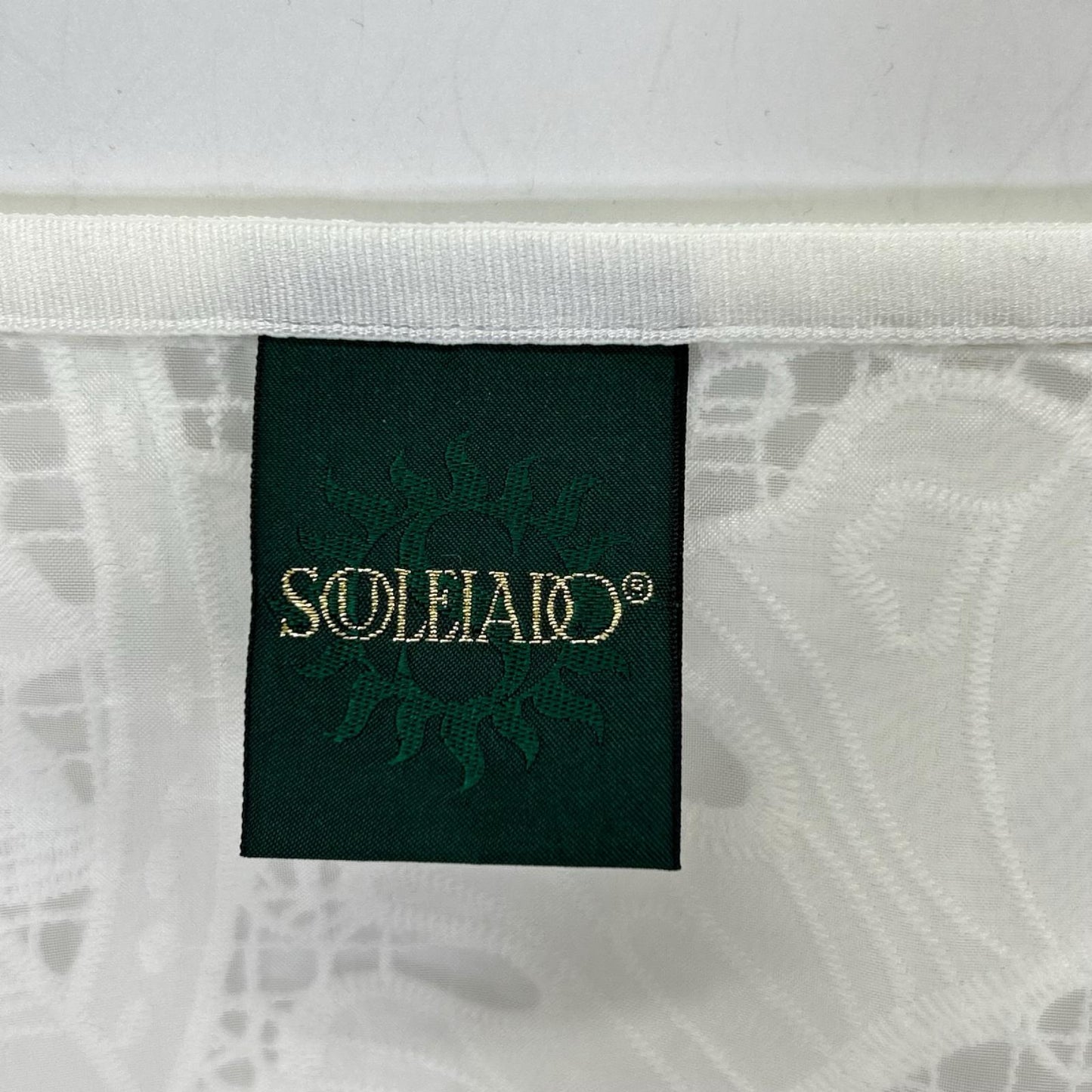 SOULEIADO ソレイアード 24SS ホワイト コットンエンブロイダリー ブルゾン ジャケット