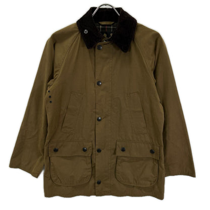 Barbour バブアー 4110806 3ワラント BEDALE/ビデイル カーキ コットン×ナイロン ピーチスキン ノンワックスジャケット ジャケット