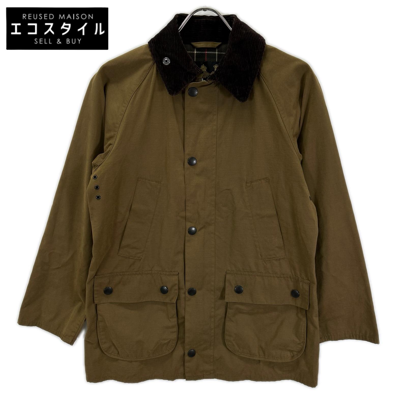 Barbour バブアー 4110806 3ワラント BEDALE/ビデイル カーキ コットン×ナイロン ピーチスキン ノンワックスジャケット ジャケット