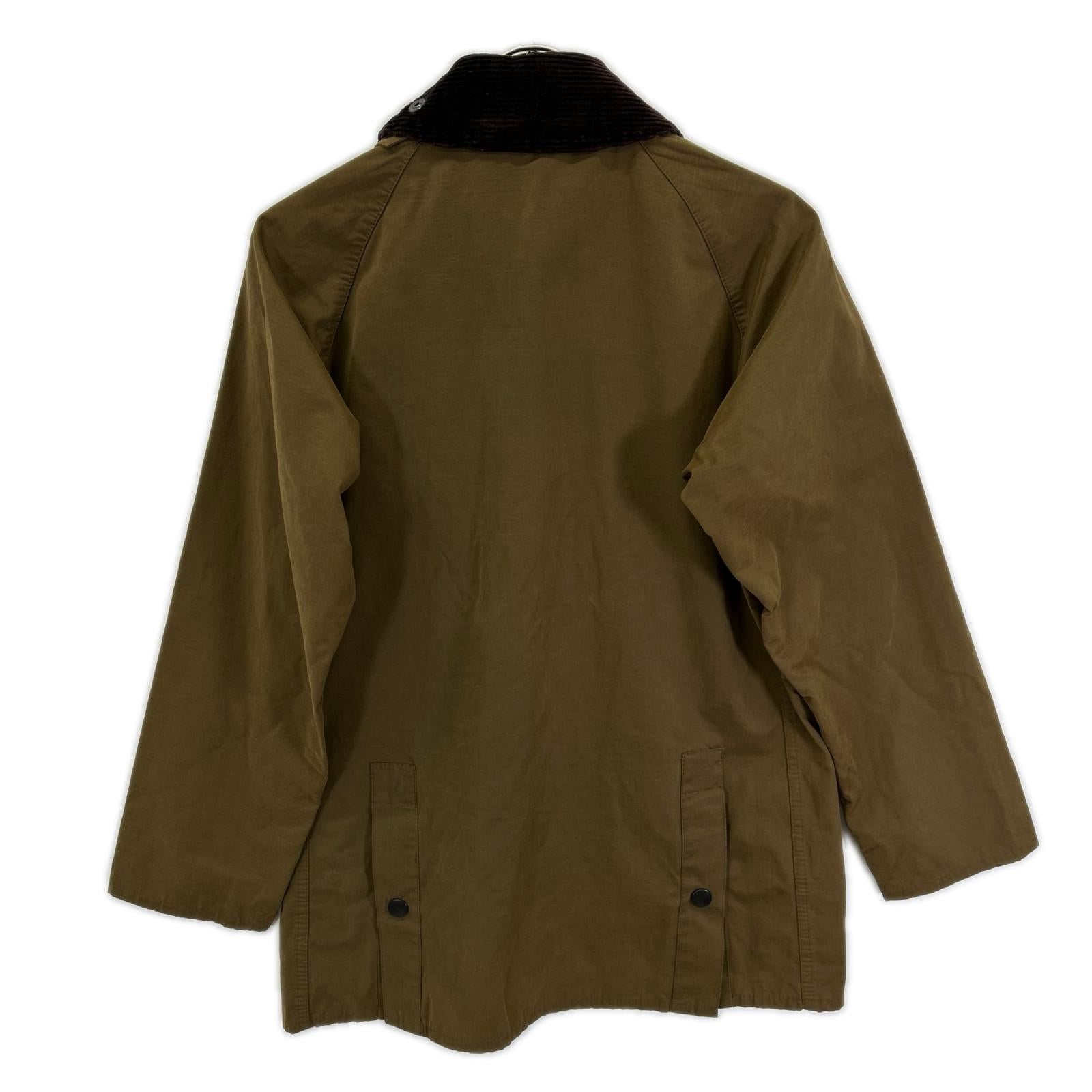 Barbour バブアー 4110806 3ワラント BEDALE/ビデイル カーキ コットン×ナイロン ピーチスキン ノンワックスジャケット ジャケット