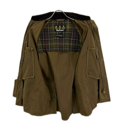 Barbour バブアー 4110806 3ワラント BEDALE/ビデイル カーキ コットン×ナイロン ピーチスキン ノンワックスジャケット ジャケット