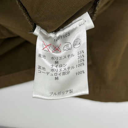 Barbour バブアー 4110806 3ワラント BEDALE/ビデイル カーキ コットン×ナイロン ピーチスキン ノンワックスジャケット ジャケット