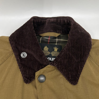 Barbour バブアー 4110806 3ワラント BEDALE/ビデイル カーキ コットン×ナイロン ピーチスキン ノンワックスジャケット ジャケット