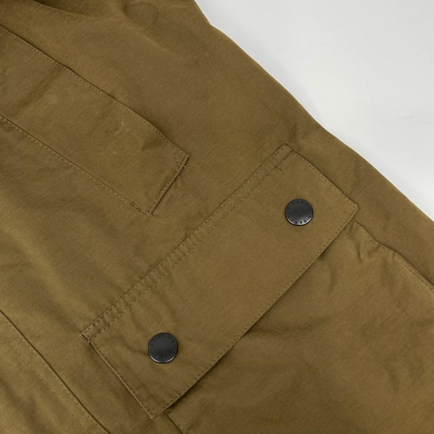Barbour バブアー 4110806 3ワラント BEDALE/ビデイル カーキ コットン×ナイロン ピーチスキン ノンワックスジャケット ジャケット