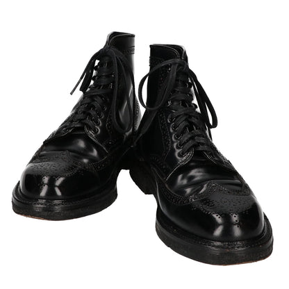 Alden オールデン BEAMS PLUS ビームスプラス別注 【美品】44650H コードバン バリーラスト プランテーションクレープソール ウイングチップブーツ シューズ
