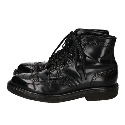 Alden オールデン BEAMS PLUS ビームスプラス別注 【美品】44650H コードバン バリーラスト プランテーションクレープソール ウイングチップブーツ シューズ