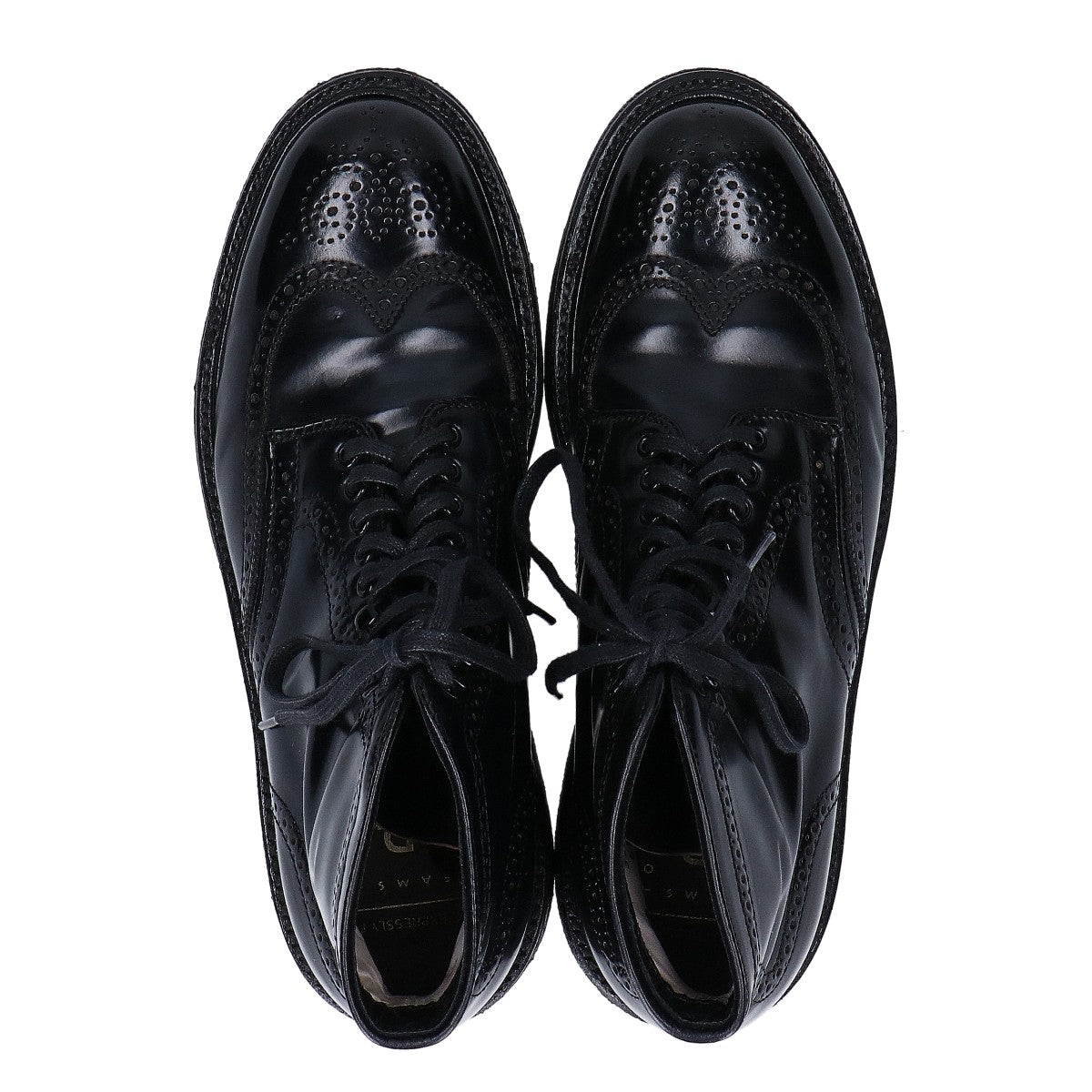 Alden オールデン BEAMS PLUS ビームスプラス別注 【美品】44650H コードバン バリーラスト プランテーションクレープソール ウイングチップブーツ シューズ