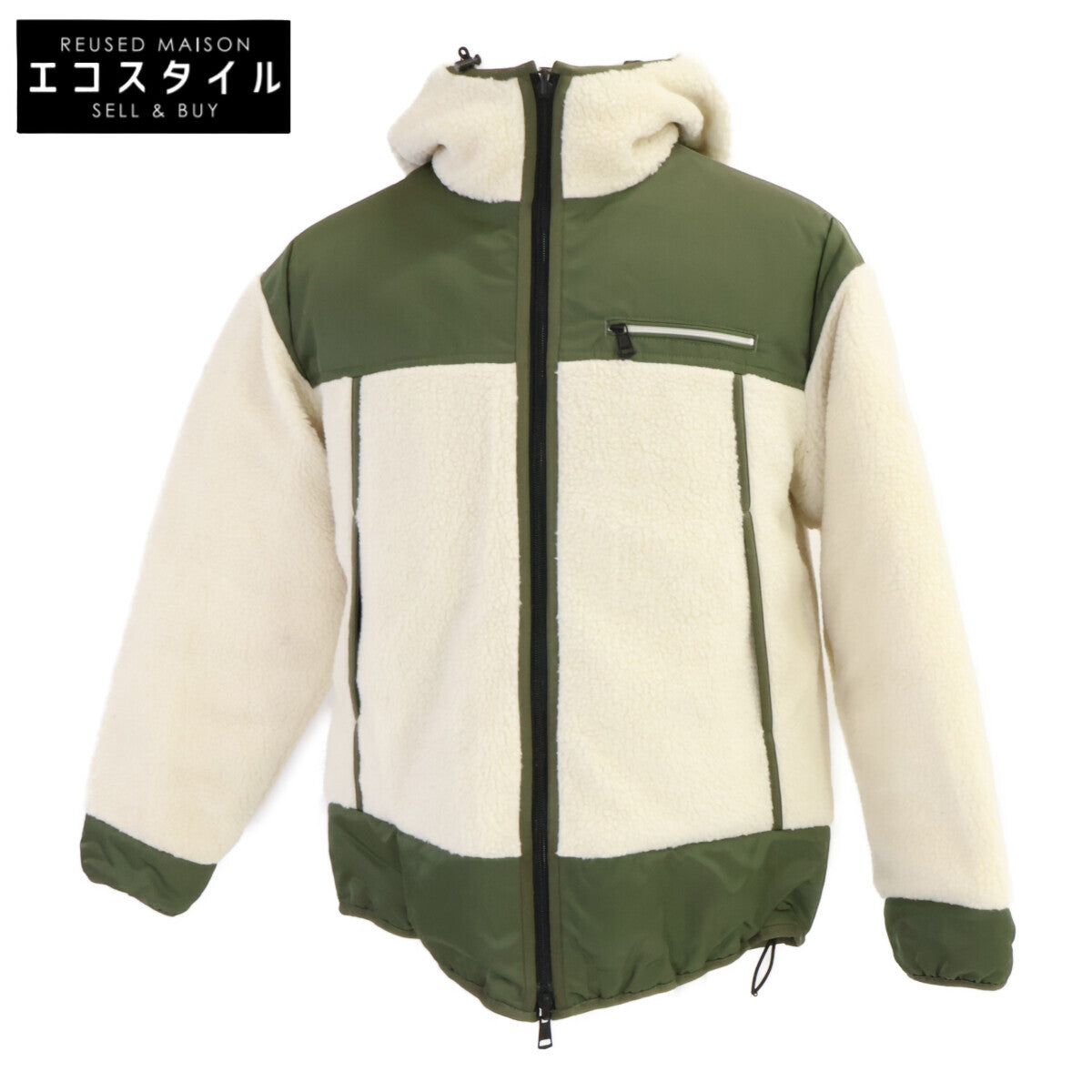 MONCLER モンクレール 【美品】GOUSTAN ナイロン/ボアＸナイロン リバーシブル フーディダウンジャケット ジャケット
