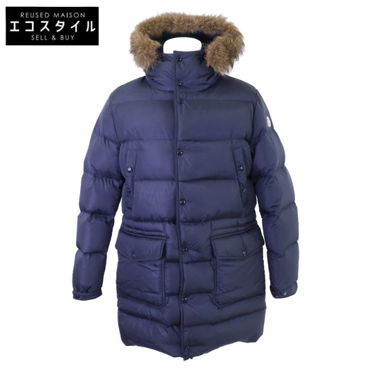 MONCLER モンクレール SENEGA/セネガ ナイロン コヨーテファー フーデッド ロングダウンジャケット ジャケット