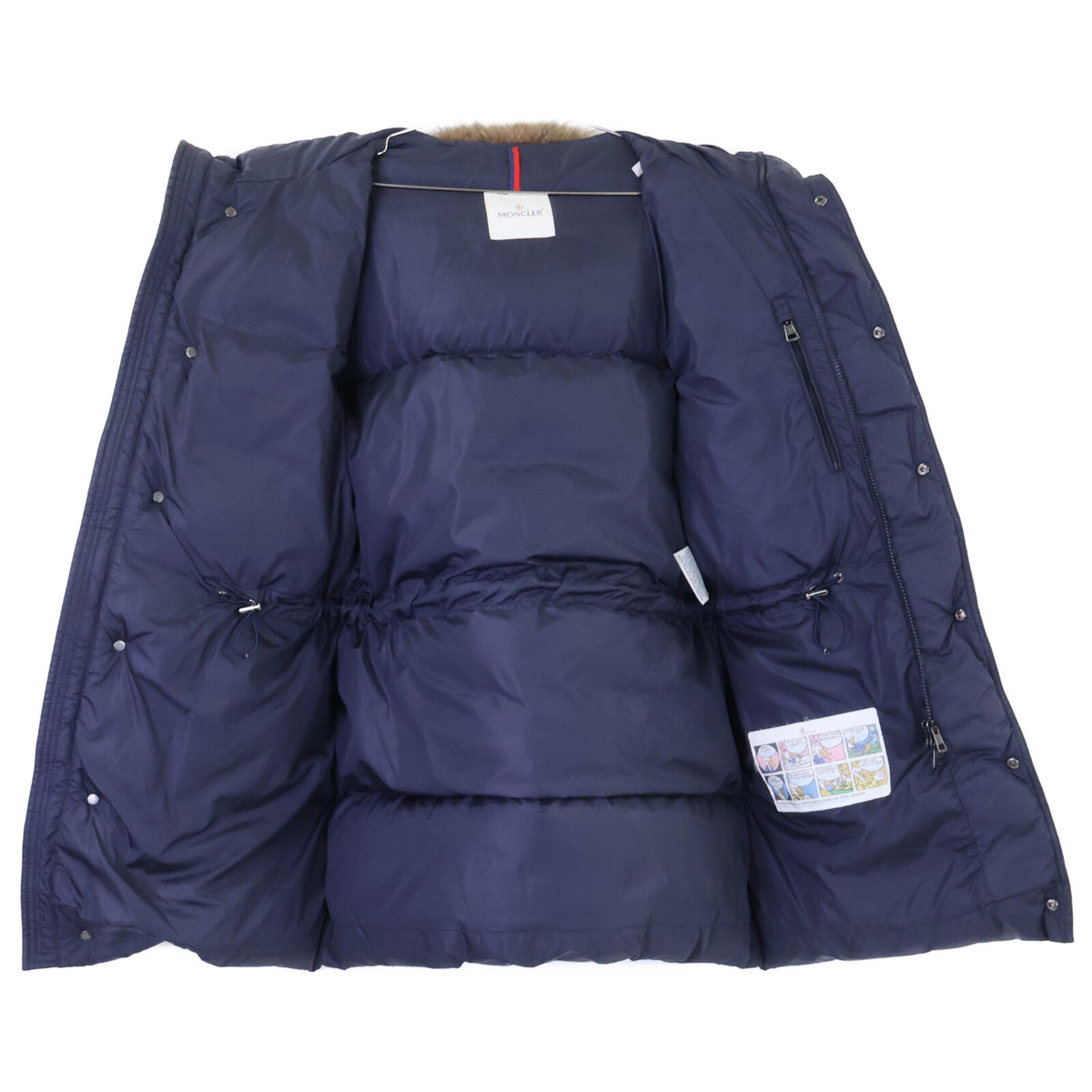 MONCLER モンクレール SENEGA/セネガ ナイロン コヨーテファー フーデッド ロングダウンジャケット ジャケット