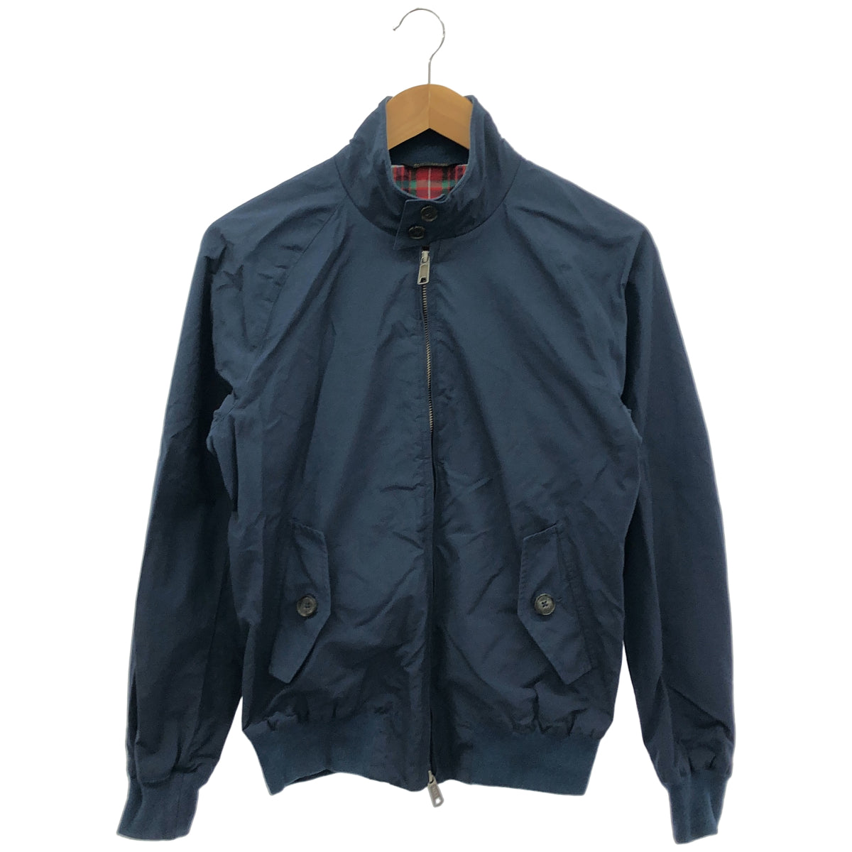 BARACUTA バラクータ 英国製 BRCPS0001 ネイビー コットン混 レッドチェックライニング G9 オリジナル ハリントンジャケット トップス