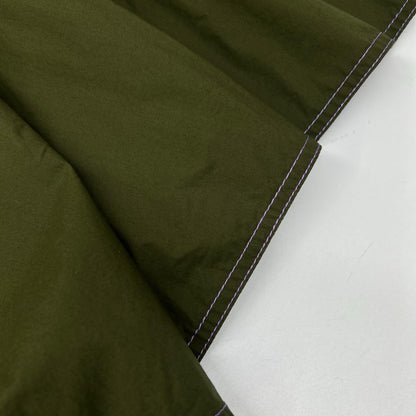 MARNI マルニ GOMAW34CJ0TCV60 カーキ コットン100 ベルト付き フレアスカート スカート