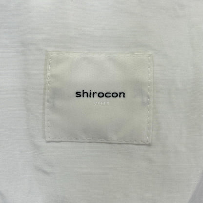 shirocon シロコン SC2125-011AW-5 ホワイト ポリエステル もくもくキルトジャケット ジャケット