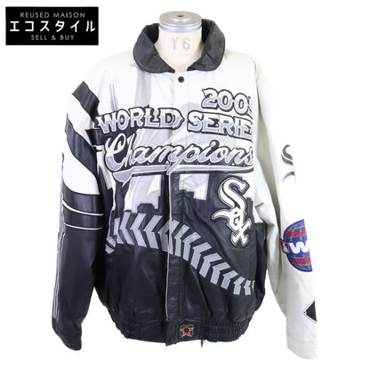 JEFF HAMILTON ジェフハミルトン Chicago White Sox シカゴホワイトソックス 2005 MLB World Series Chanpions レザージャケット ジャケット