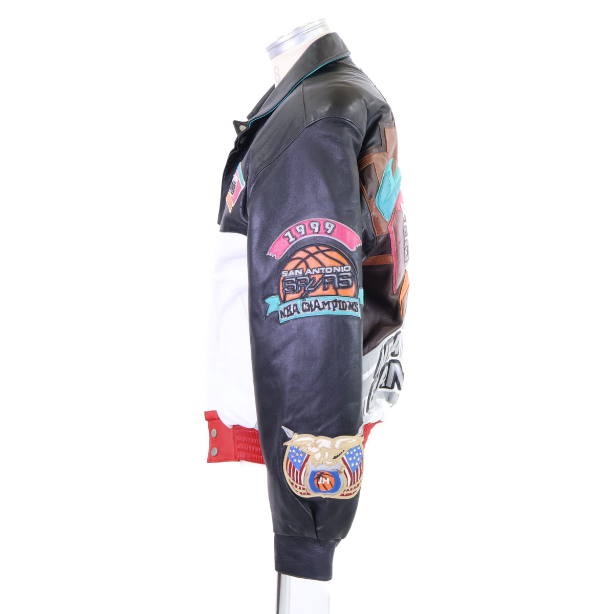 JEFF HAMILTON ジェフハミルトン Limited Edition 90's San Antonio Spurs サンアントニオ スパーズ 1999 NBA Championship レザージャケット ジャケット