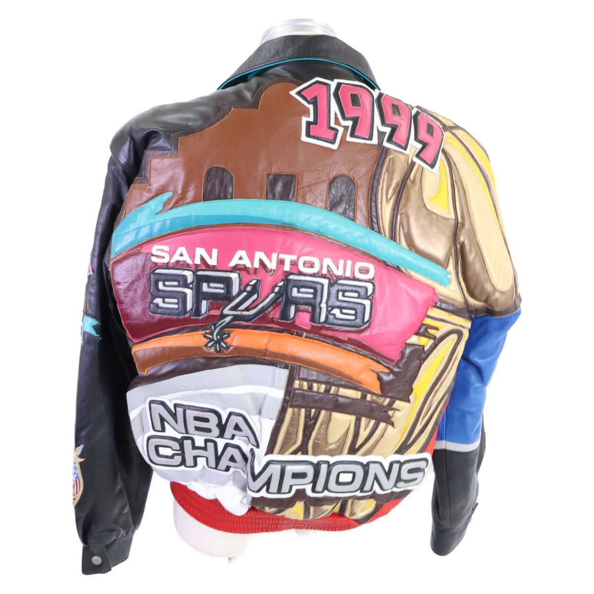 JEFF HAMILTON ジェフハミルトン Limited Edition 90's San Antonio Spurs サンアントニオ スパーズ 1999 NBA Championship レザージャケット ジャケット