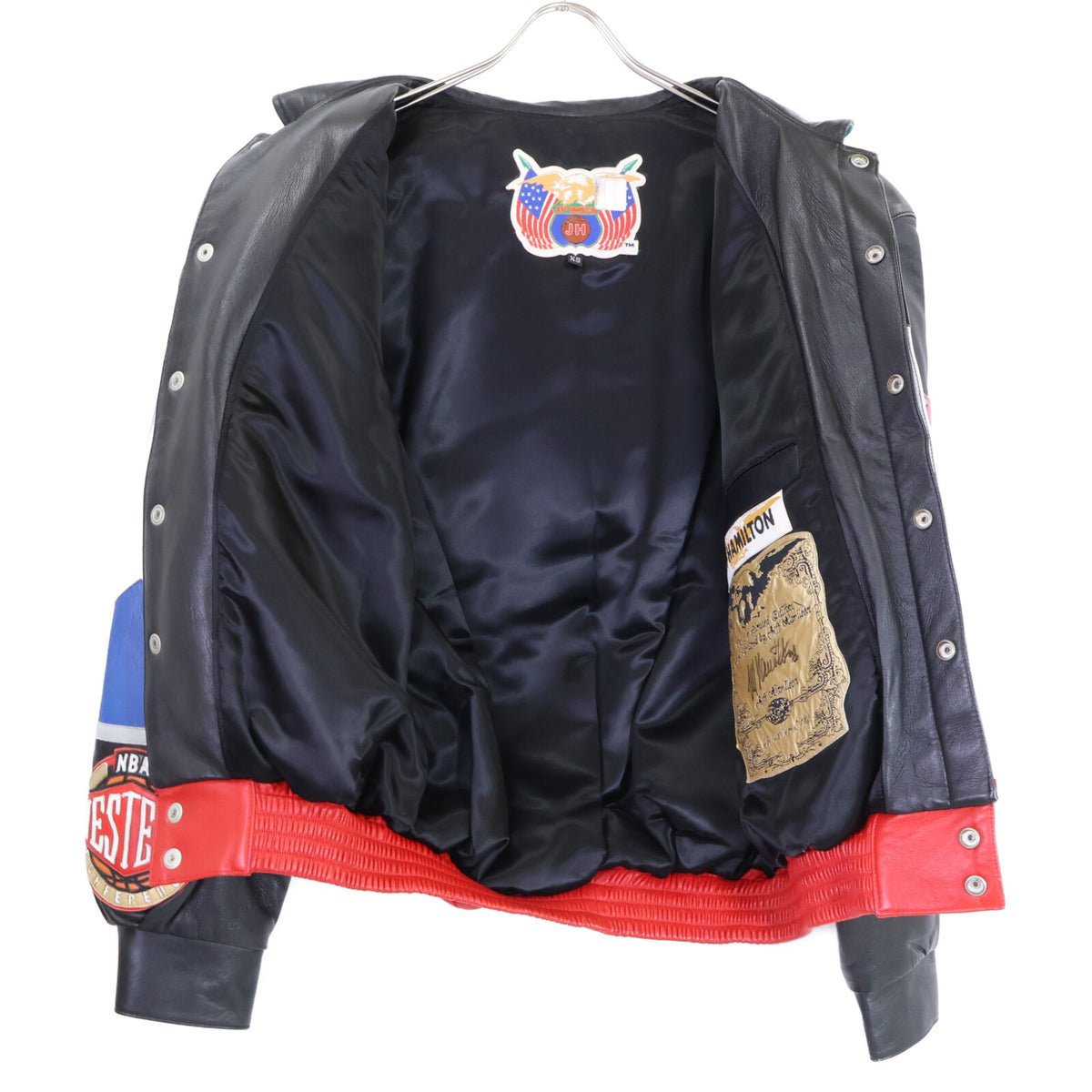 JEFF HAMILTON ジェフハミルトン Limited Edition 90's San Antonio Spurs サンアントニオ スパーズ 1999 NBA Championship レザージャケット ジャケット