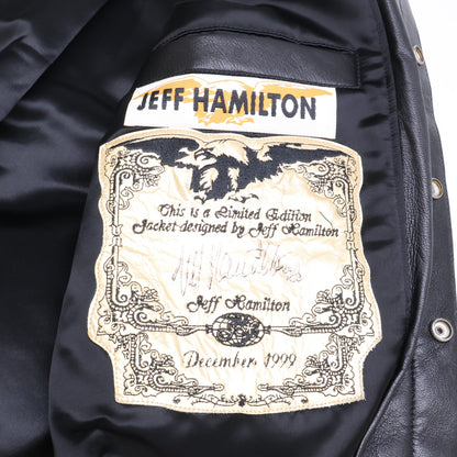 JEFF HAMILTON ジェフハミルトン Limited Edition 90's San Antonio Spurs サンアントニオ スパーズ 1999 NBA Championship レザージャケット ジャケット