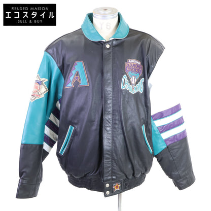 JEFF HAMILTON ジェフハミルトン USA製 Arizona Diamond Backs アリゾナダイヤモンドバックス 2001 World Series Chanpions レザージャケット ジャケット