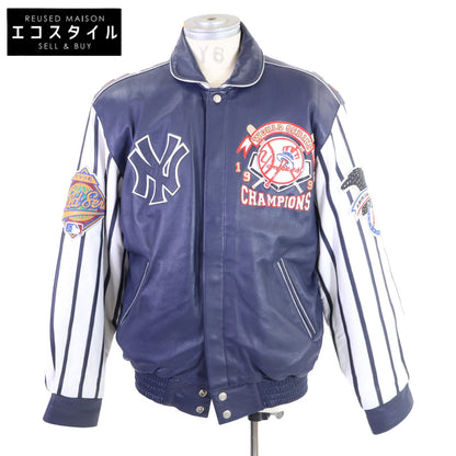 JEFF HAMILTON ジェフハミルトン Premium Edition 90's USA製 New York Yankees ニューヨークヤンキース 1996 World Series Champions レザージャケット ジャケット