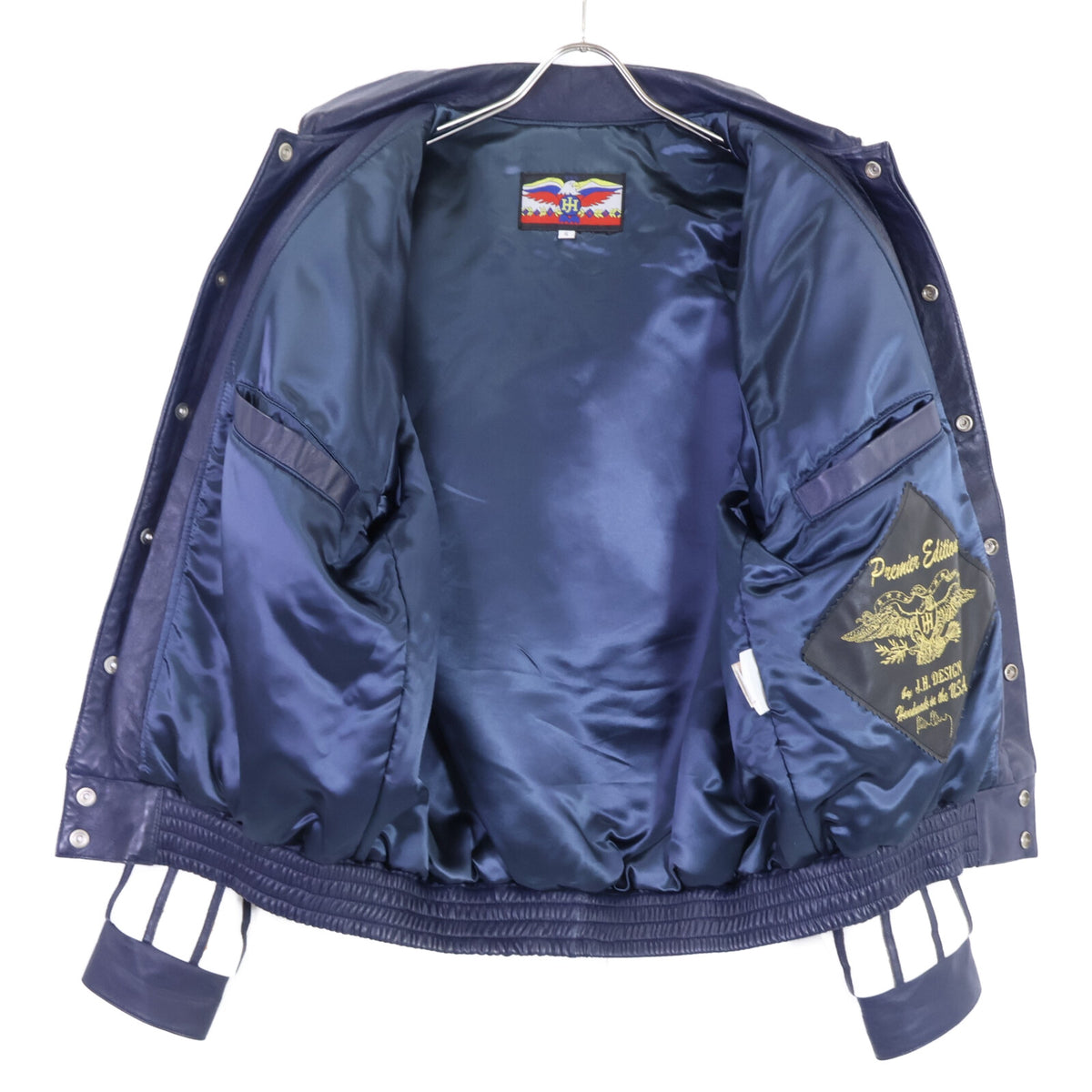 JEFF HAMILTON ジェフハミルトン Premium Edition 90's USA製 New York Yankees ニューヨークヤンキース 1996 World Series Champions レザージャケット ジャケット