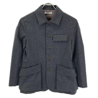 MADISON BLUE マディソンブルー MB224-1006 22AW グレー WAIST SHAPED MILITARY JK FLANNEL フランネルジャケット ジャケット