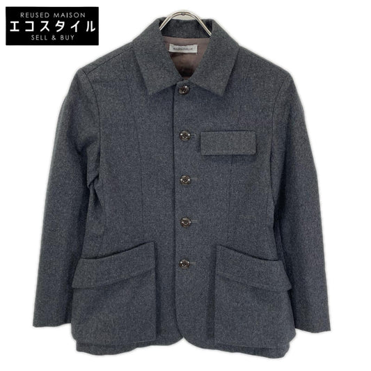 MADISON BLUE マディソンブルー MB224-1006 22AW グレー WAIST SHAPED MILITARY JK FLANNEL フランネルジャケット ジャケット